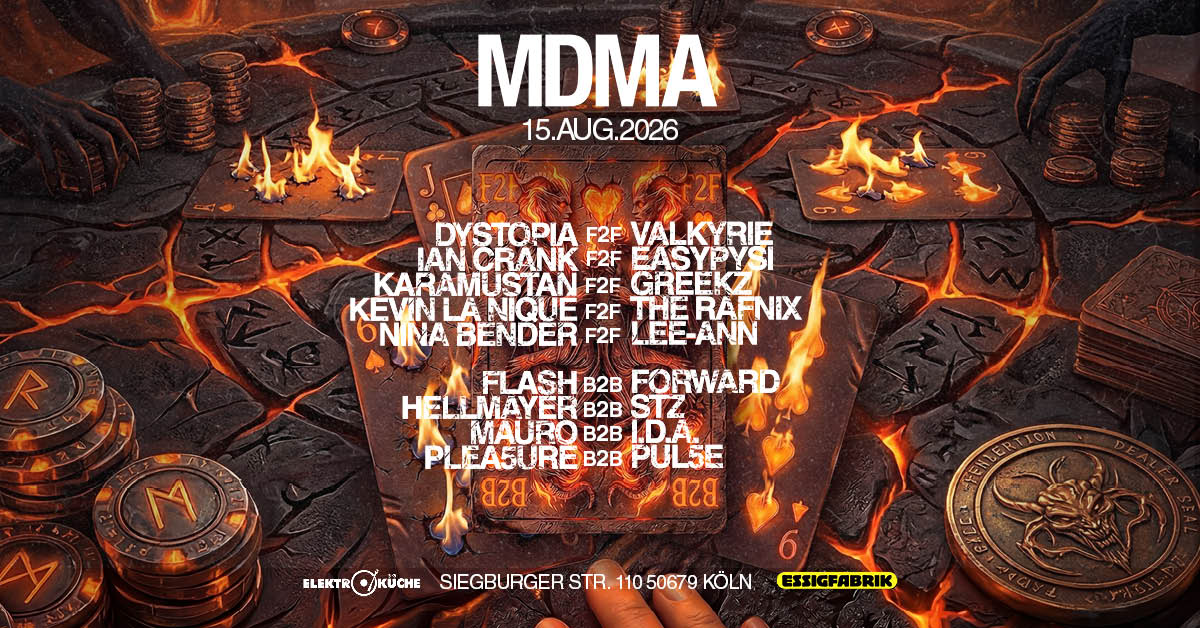MDMA xxx F2F & B2B xxx EDITION